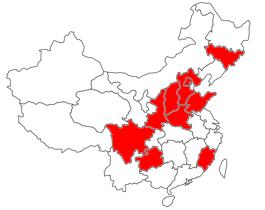 distribution map in preparing......